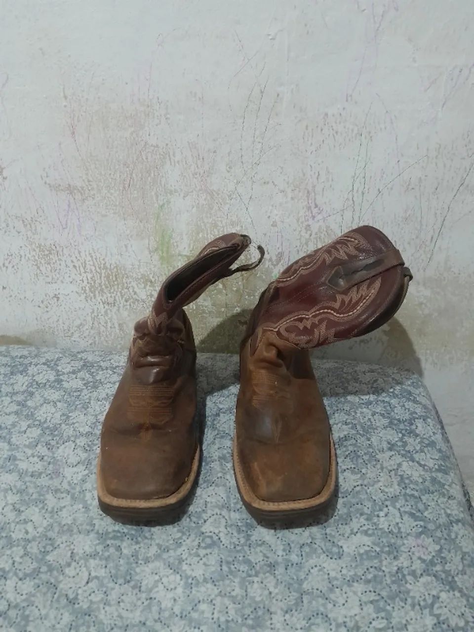 Bota couro de boi importada - Foto 3