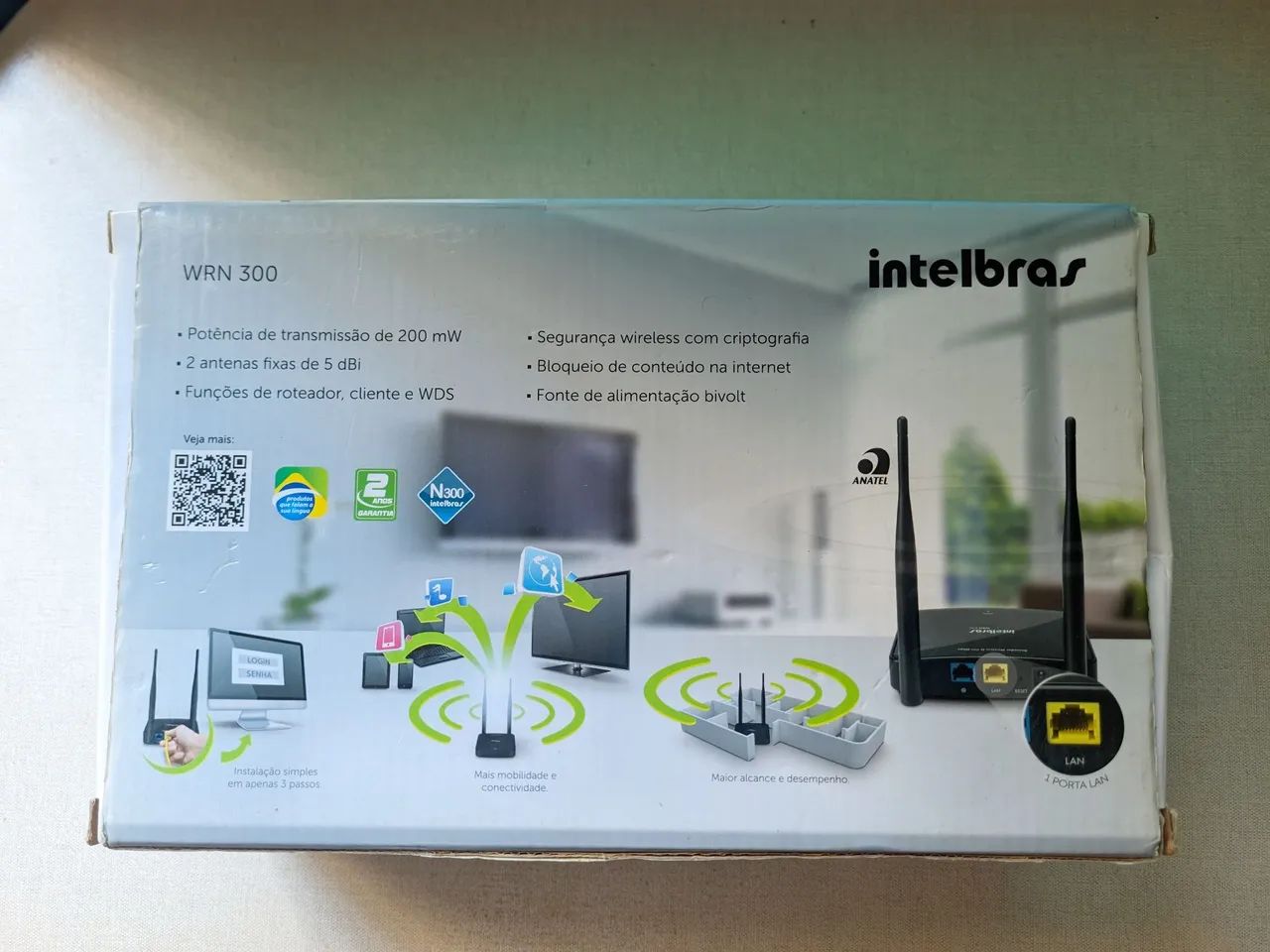 Roteador Intelbras WRN300 - Foto 2