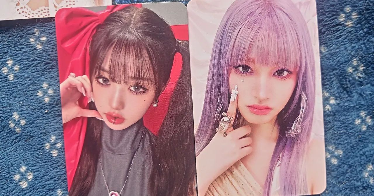5 photocards do IVE - 4 regulares e 1 pob da rei - Foto 4