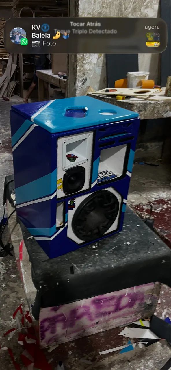 Caixa mini Bob grave de 10 