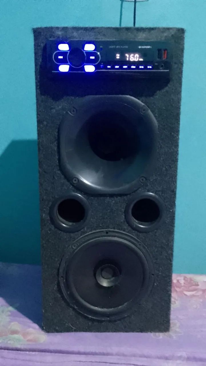 Caixa de som Bluetooth USB ativa residencial  - Foto 3