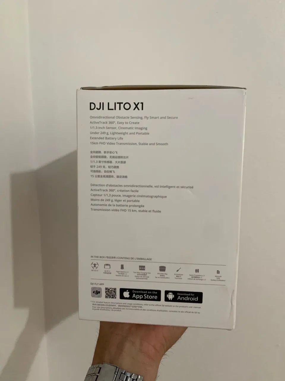 Drone DJI Lito X1 Fly More combo - Novo - Foto 3