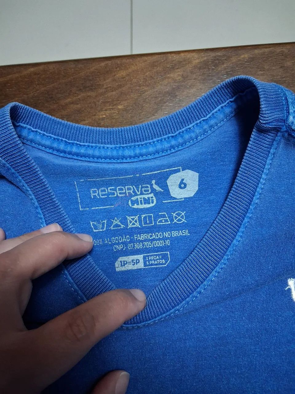 Camiseta  Reserva mini azul - Foto 2