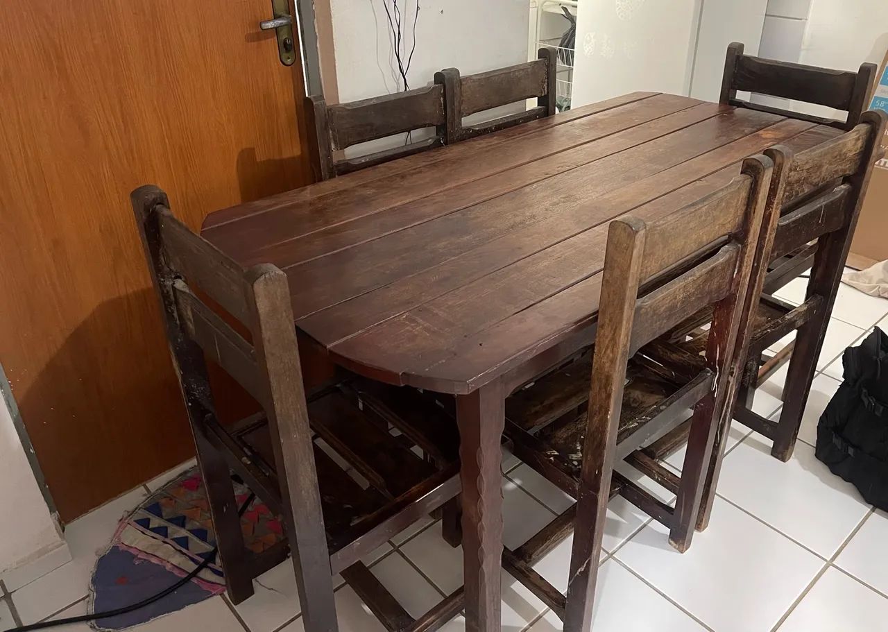 Mesa de madeira  - Foto 2