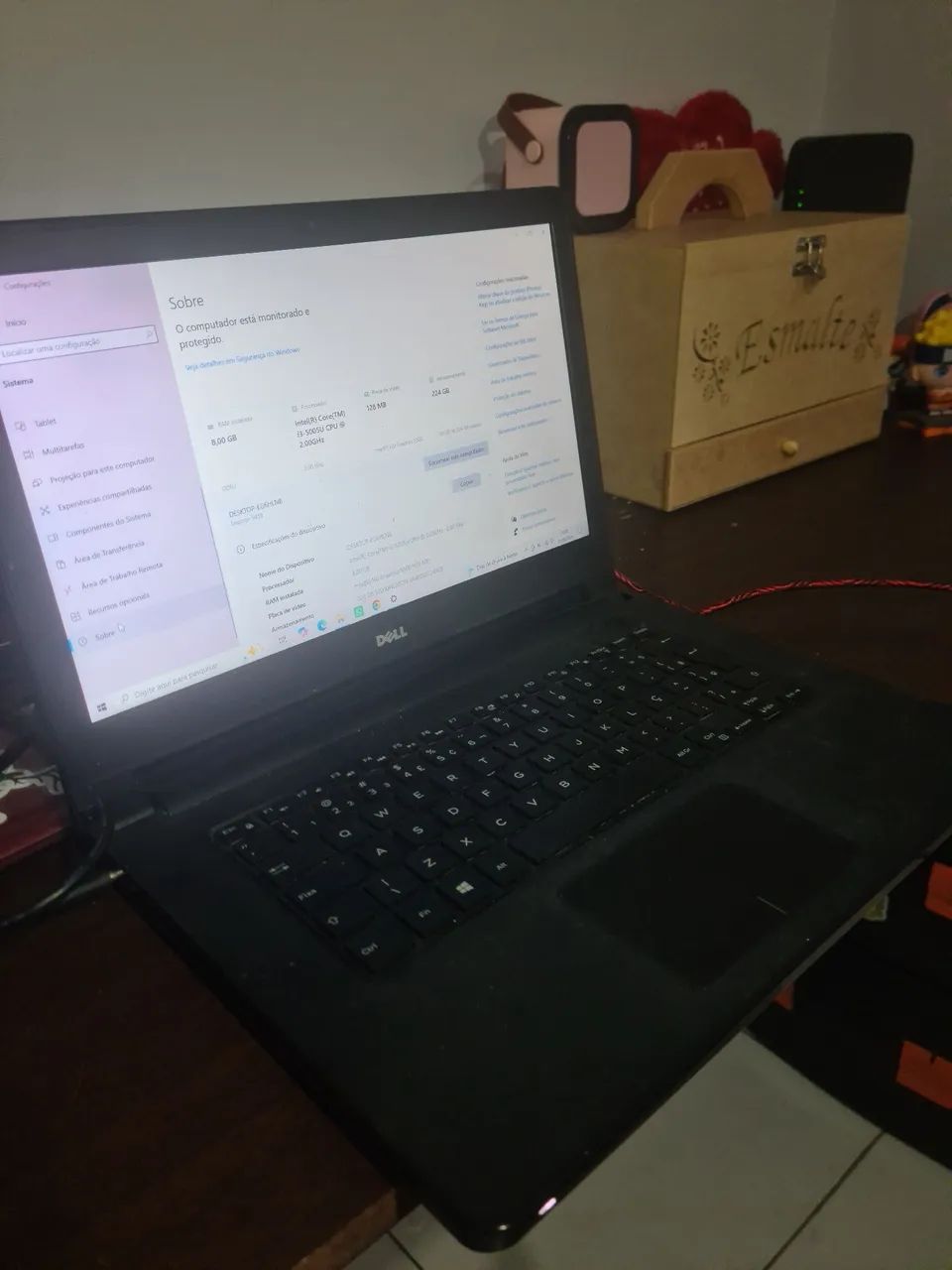 Notebook i3 5th geração | 8gb de RAM 