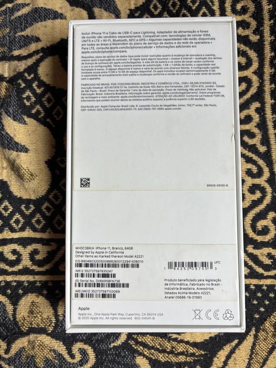 Caixa iPhone 11  - Foto 2