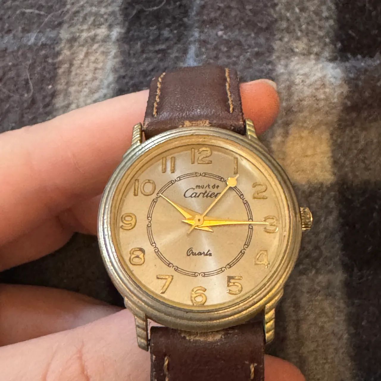 relógio vintage must de cartier quartz 90?s - Foto 2