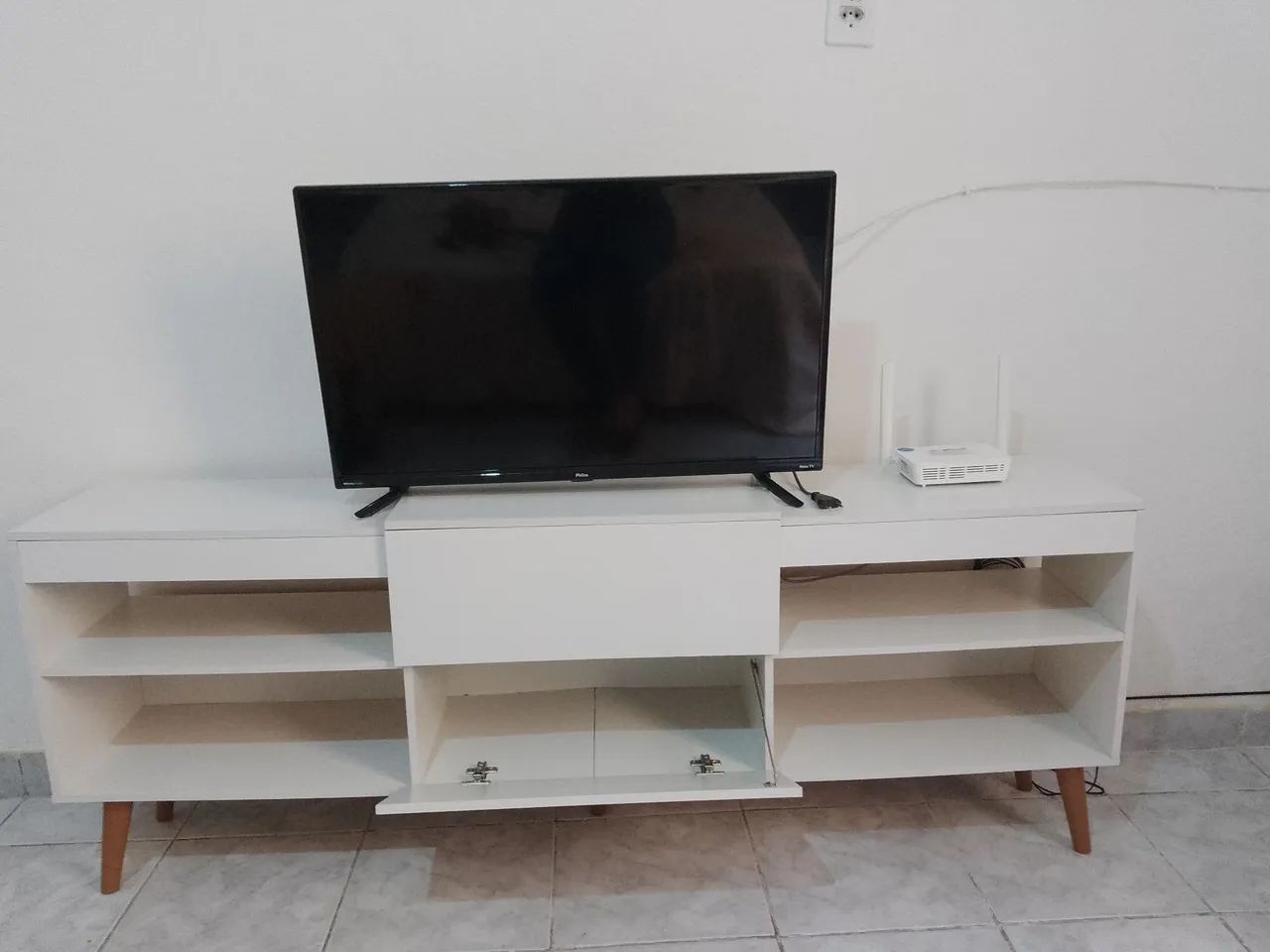 Rack Branco Grande e Espaçoso - Foto 3