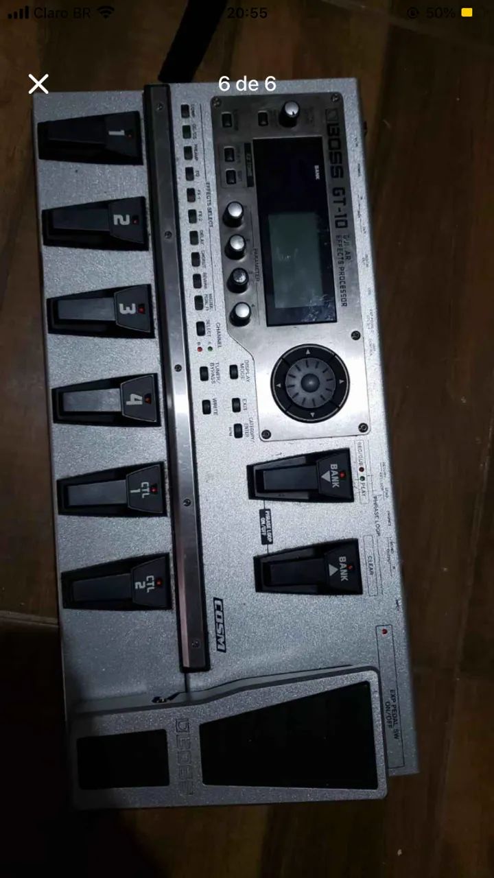 Pedaleira boss gt10 - Foto 3