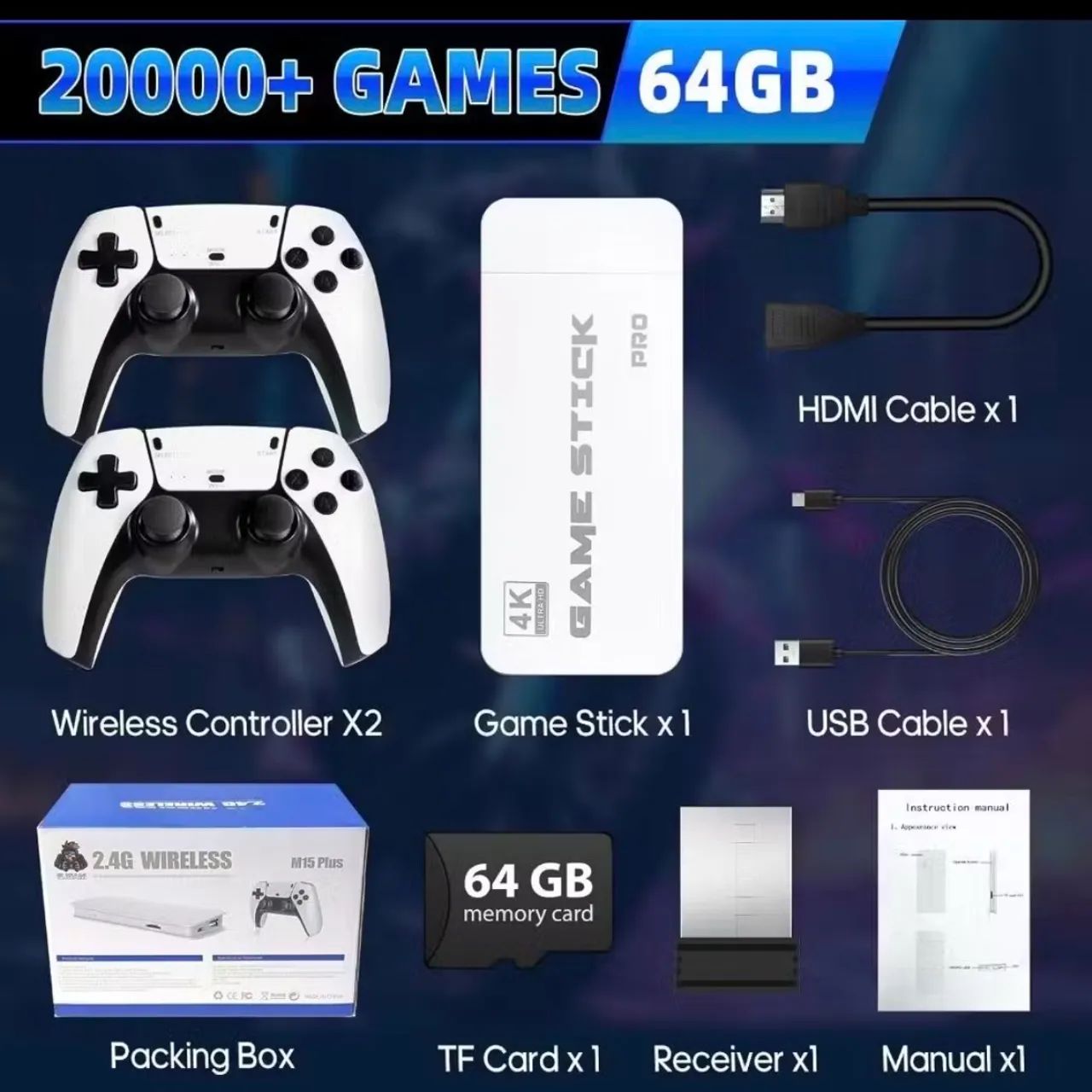 Vídeo Game Stick M15 Plus - Foto 4