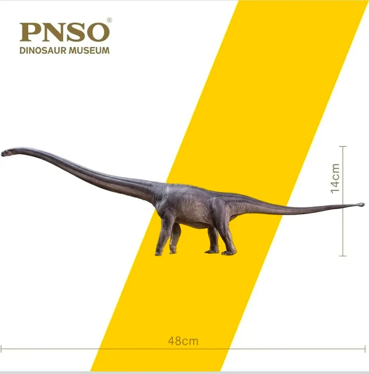 Jurassic World Mamenchisaurus PNSO 1/45 novo - Foto 3
