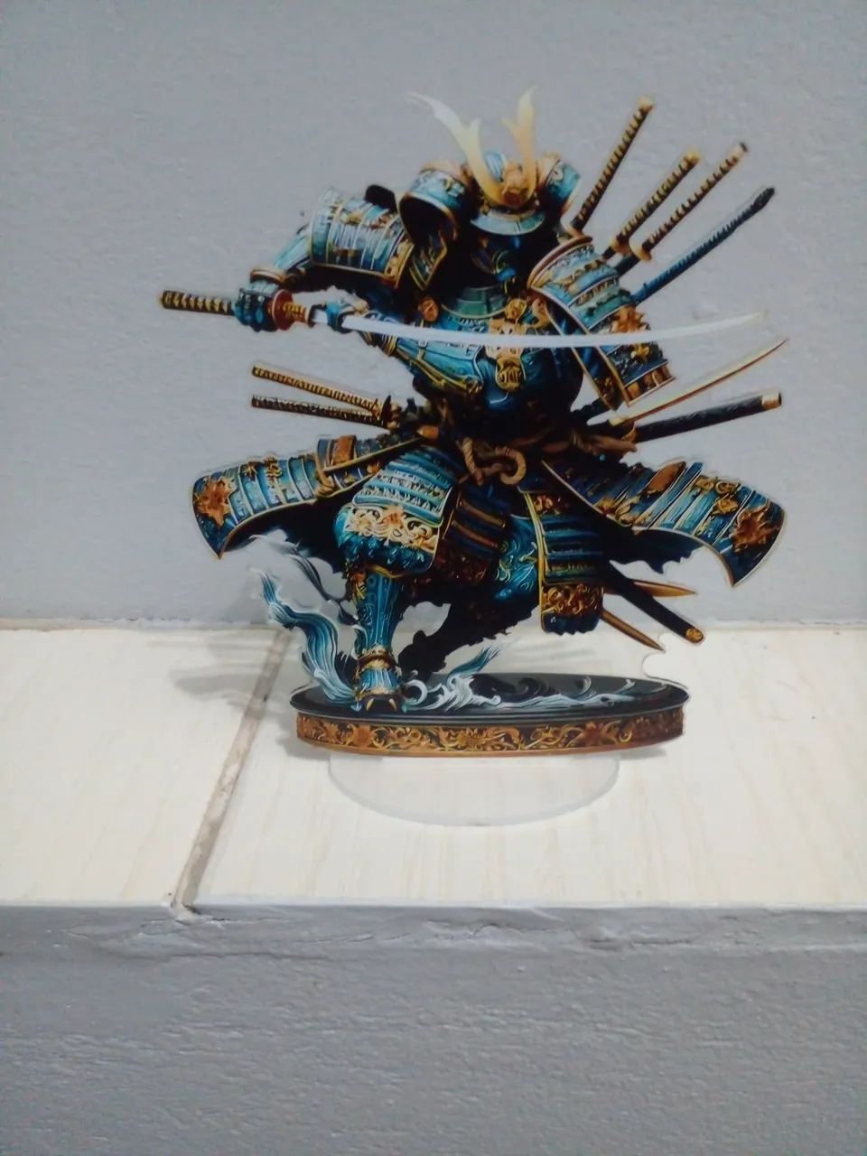 Decoração de mesa (Samurai 3D)