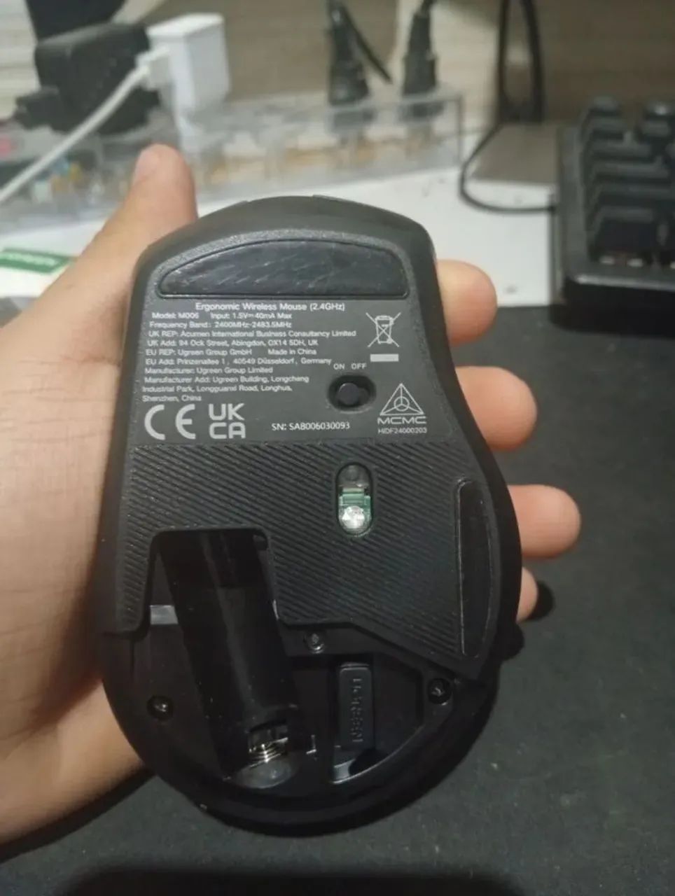 Mouse da UGREEN de pilha - Foto 4