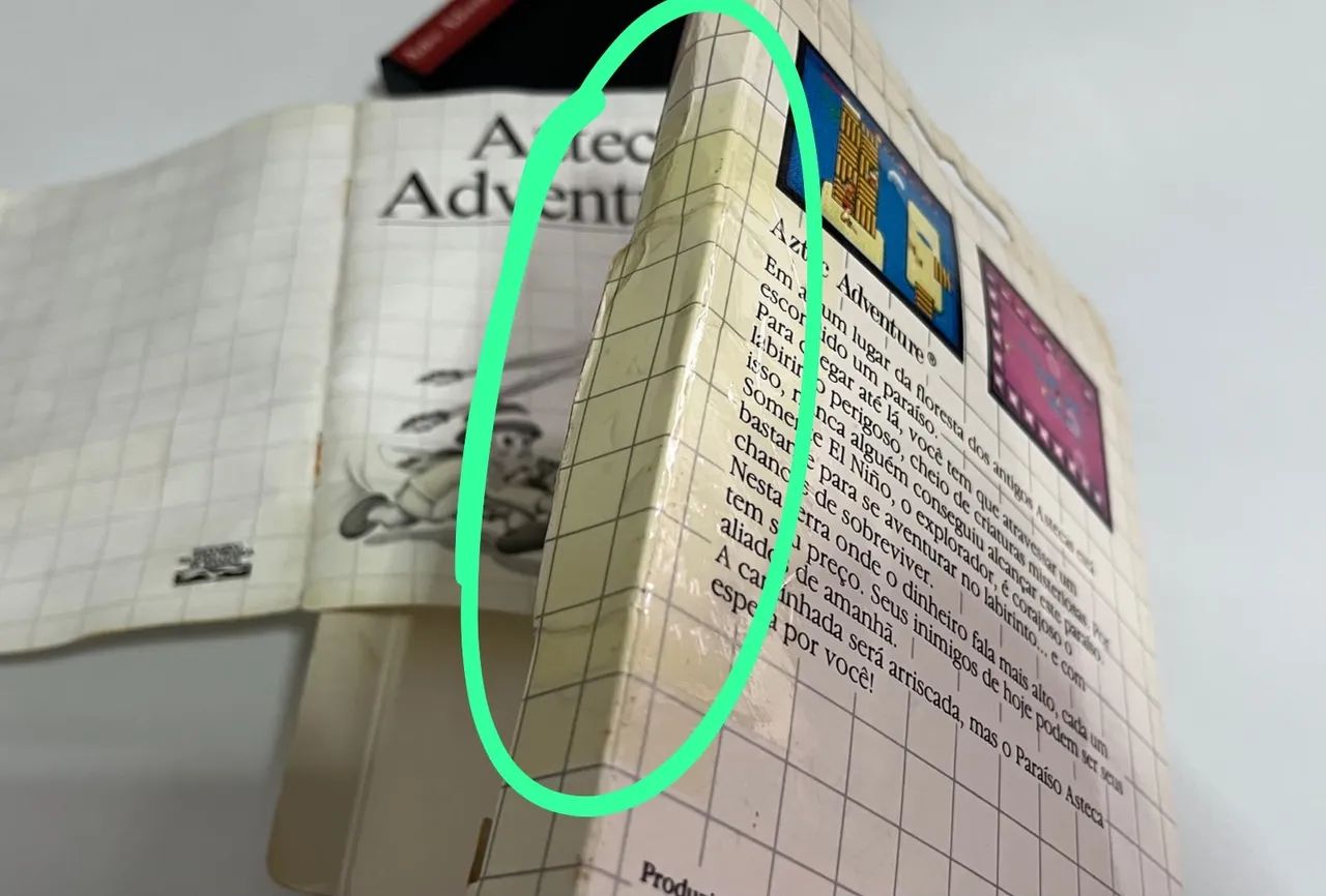 Master System Tec Toy Sega Aztec Adventure  - Foto 2
