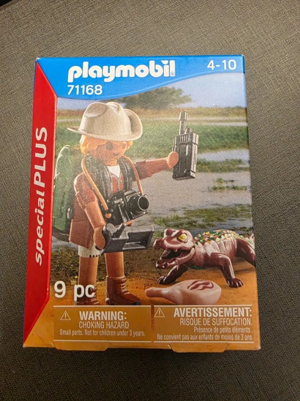 Playmobil 71168 Special Plus Explorador com Crocodilo
