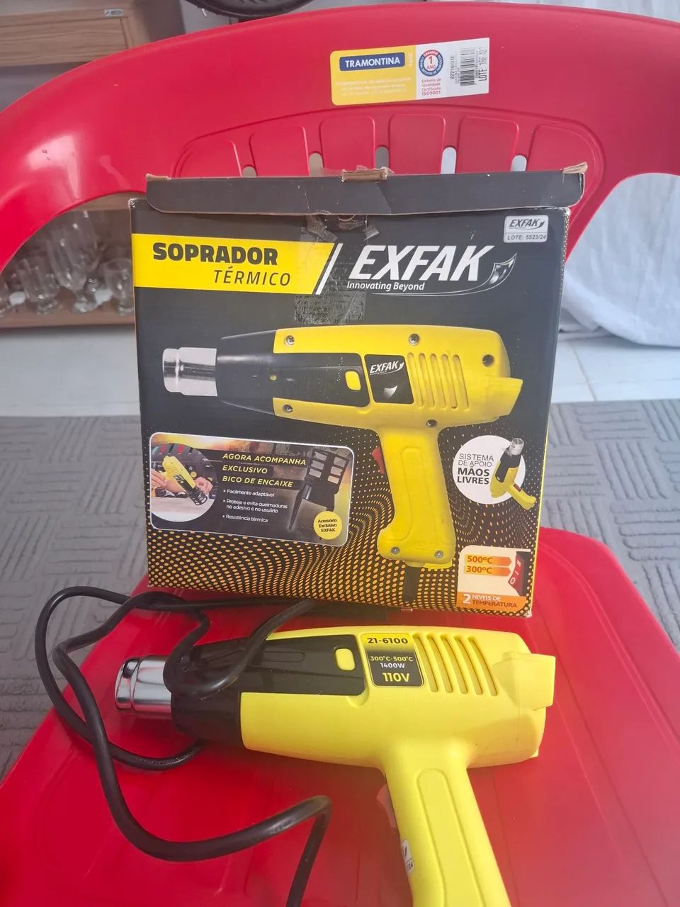 Soprador térmico Exfak