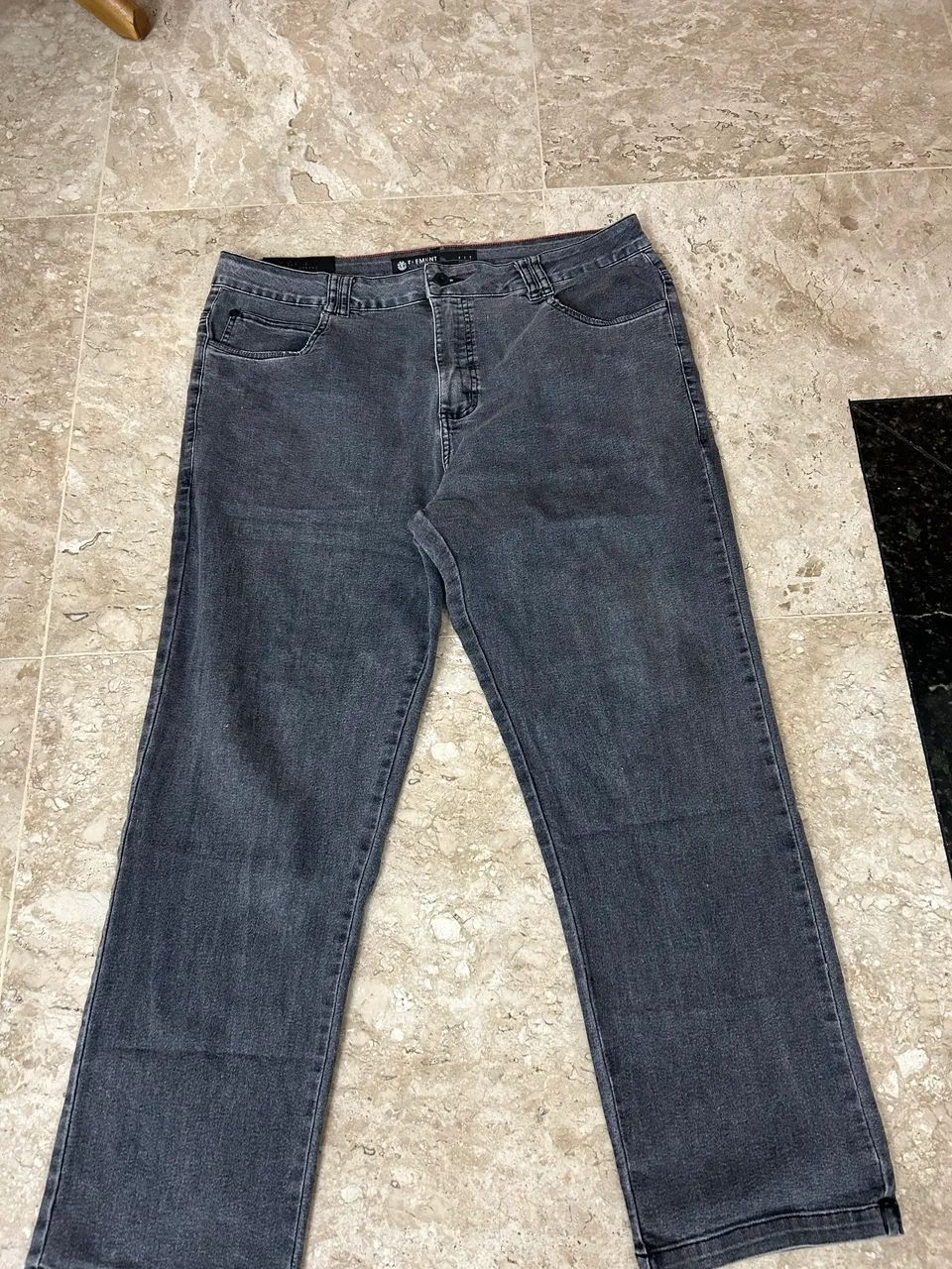 Calça jeans element preta tamanho 46 - Foto 3