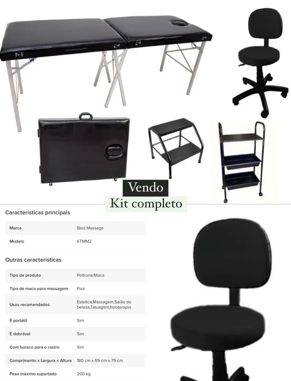 Kit profissional para estética  - Foto 3