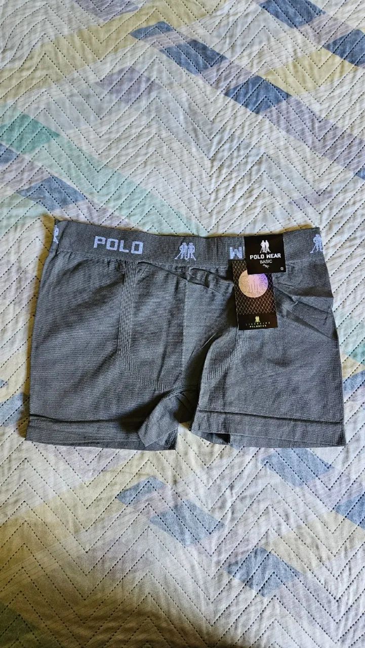 Kit 4 Cuecas Boxer Polo Wear Microfibra G - Foto 2