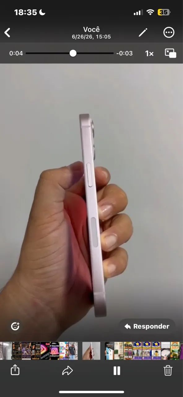 IPhone 13, 128 gb, Rosé - Foto 4