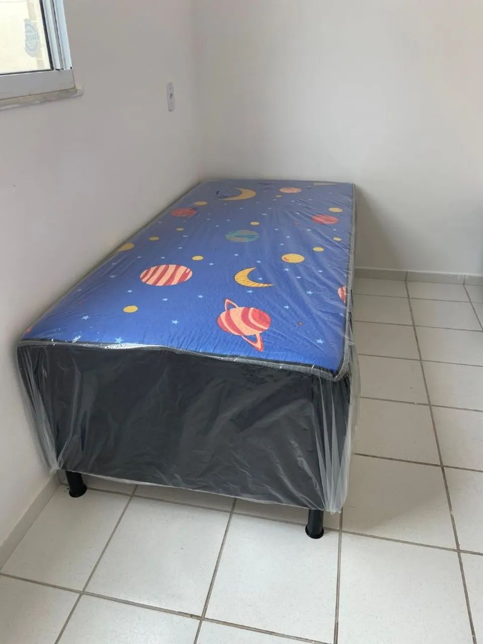 CAMA BOX SOLTEIRO ESPUMA  - Foto 3