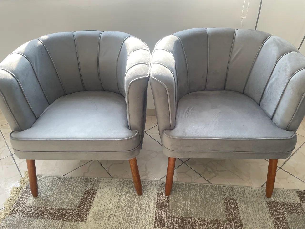 2 poltronas decorativas casa ou comercial  - Foto 2