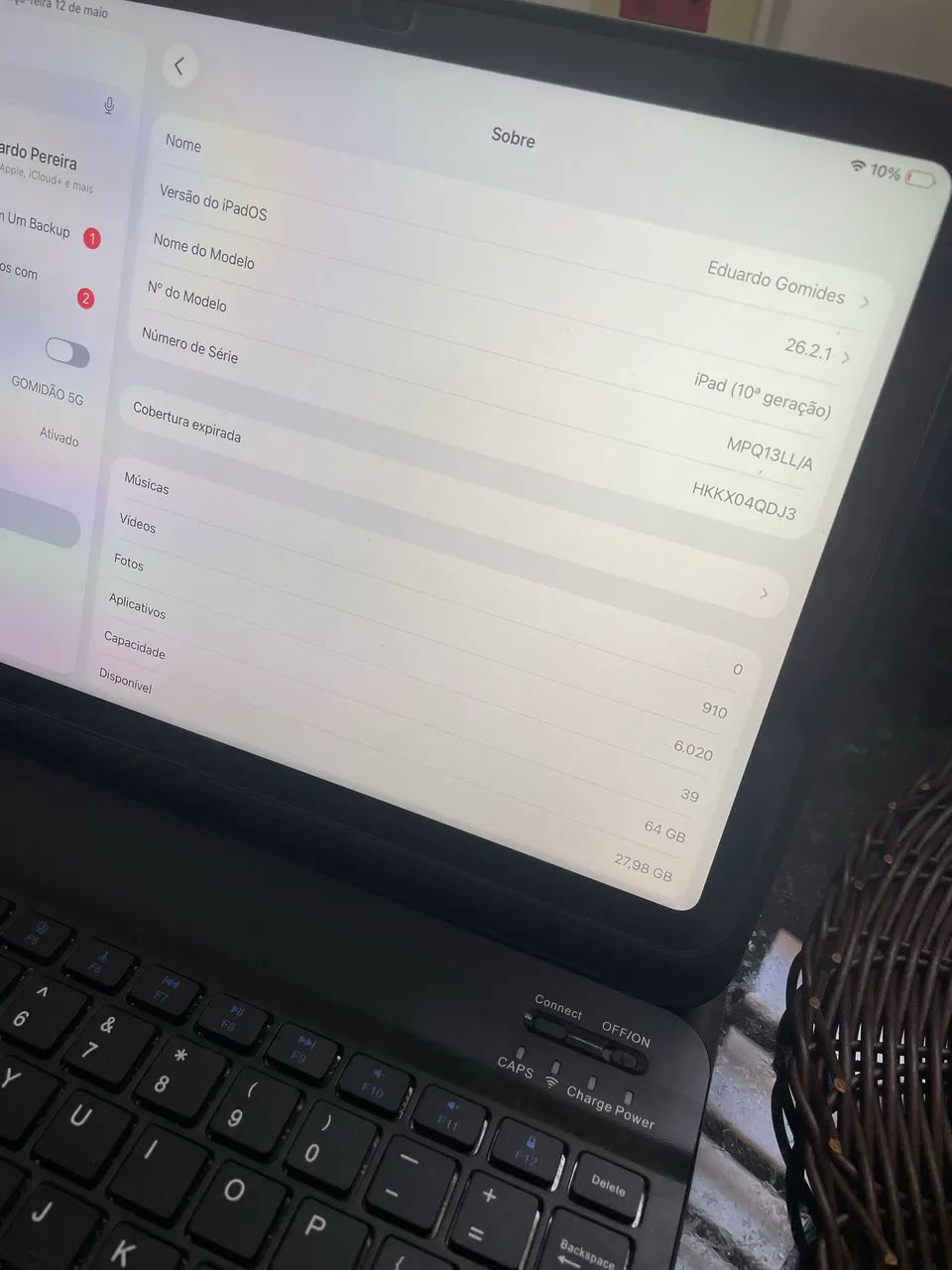 iPad 64gb 10° Geração - Azul  - Foto 2