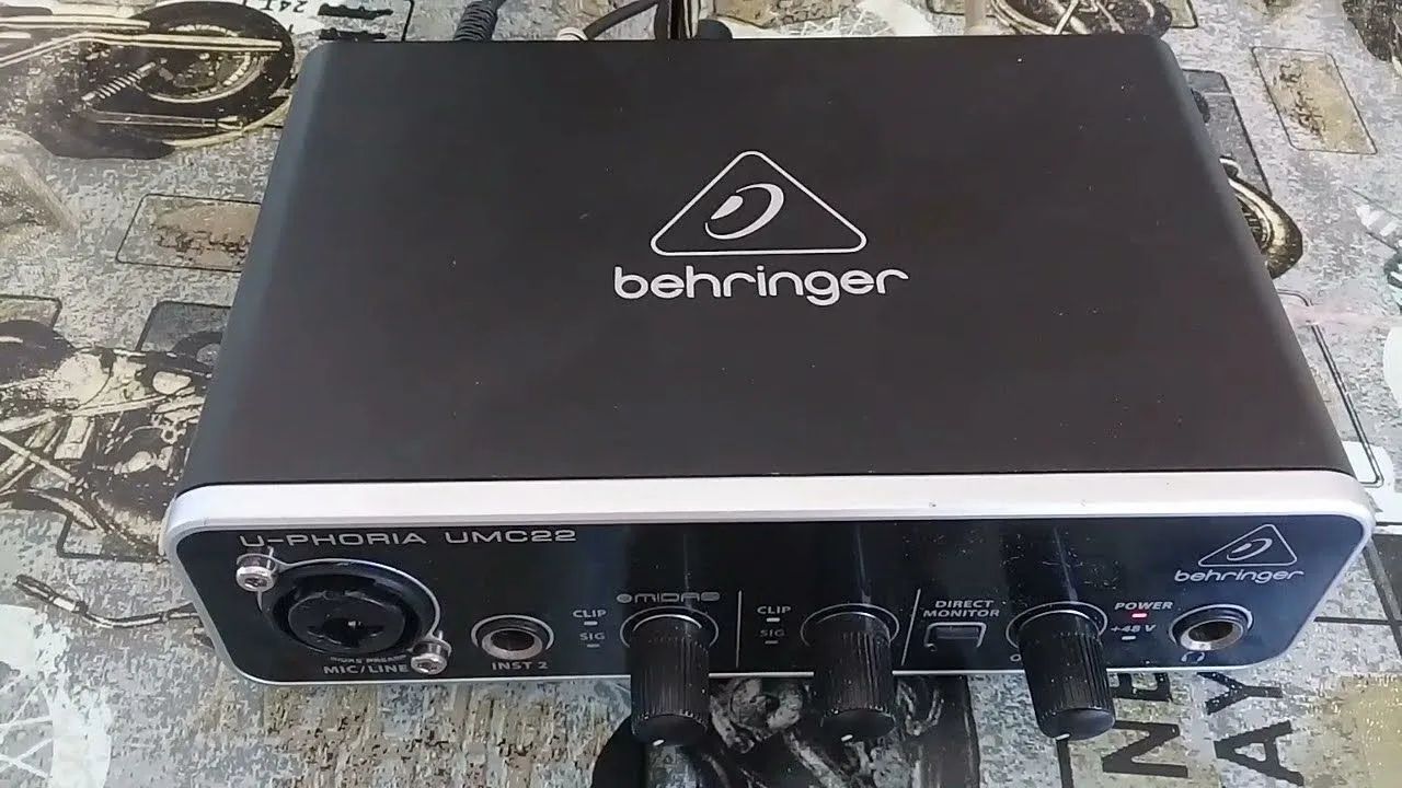 Interface de audio behringer  - Foto 4