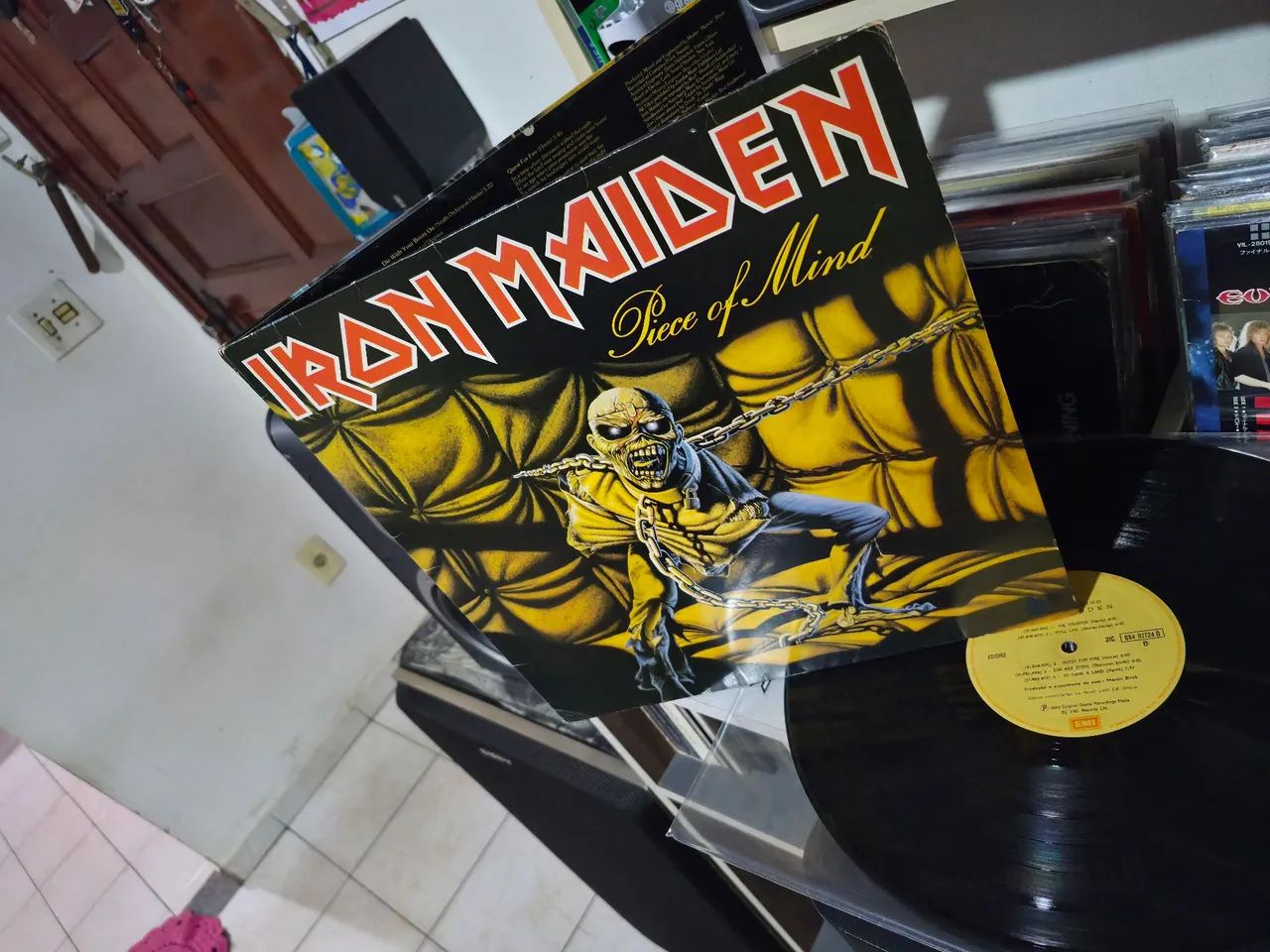 Lp vinil iron Maiden Piece of Mind