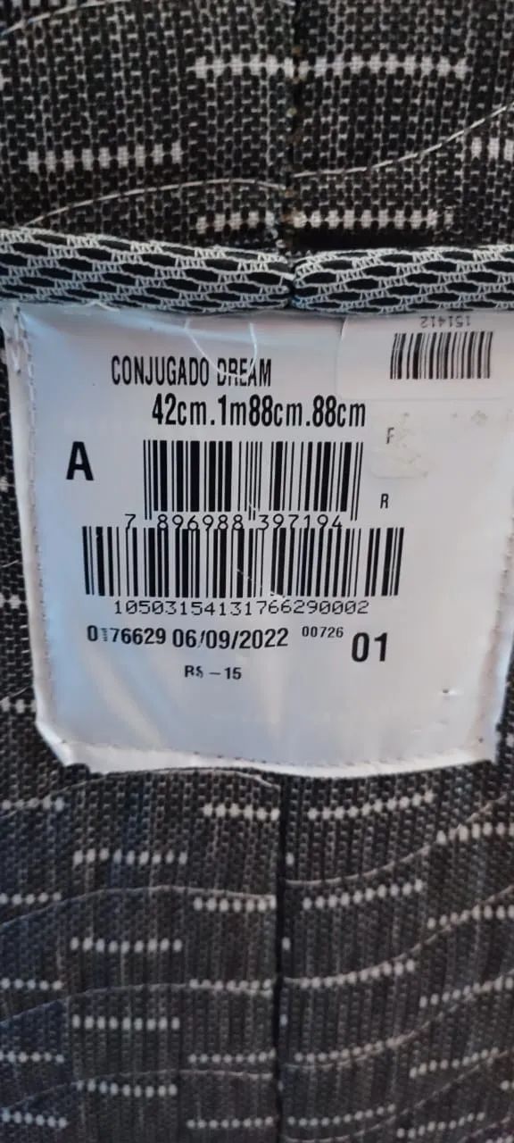Cama-Box conjugado dream solteiro (88x188x42) - Ortobom - Foto 2