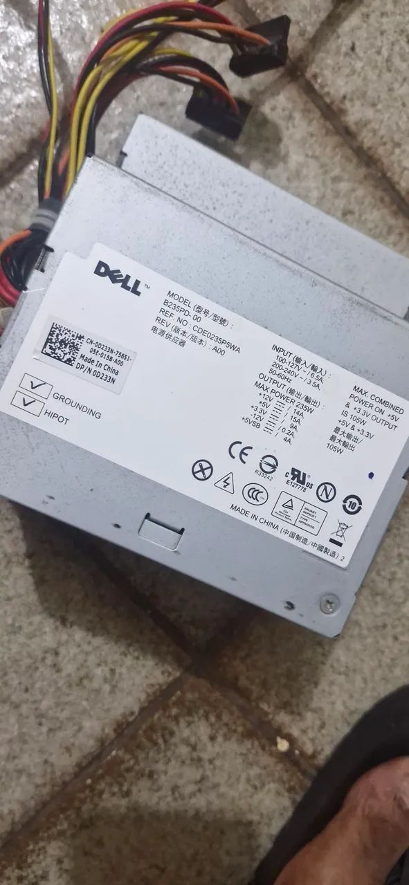 Fonte de pc dell