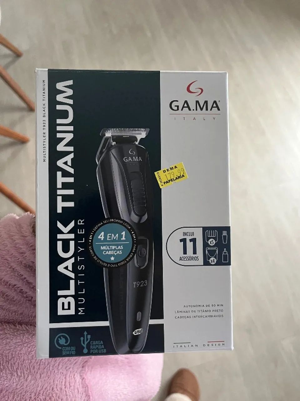 Máquina barbear 
