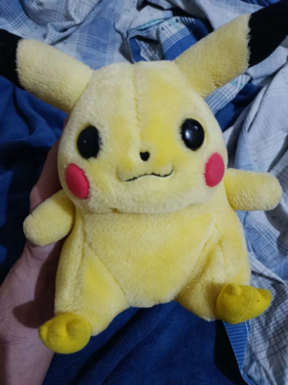 Pelúcia pokémon Pikachu antiga - Foto 5