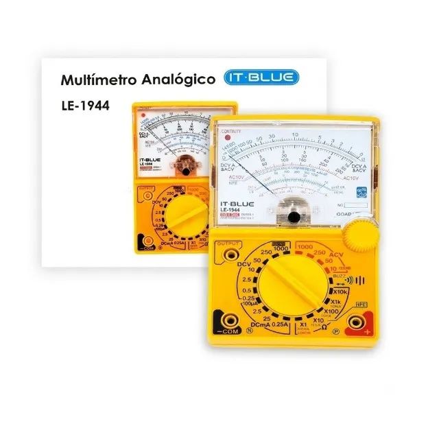 Multímetro Analógico It-blue Le-1944 *ENTREGA GRÁTIS*