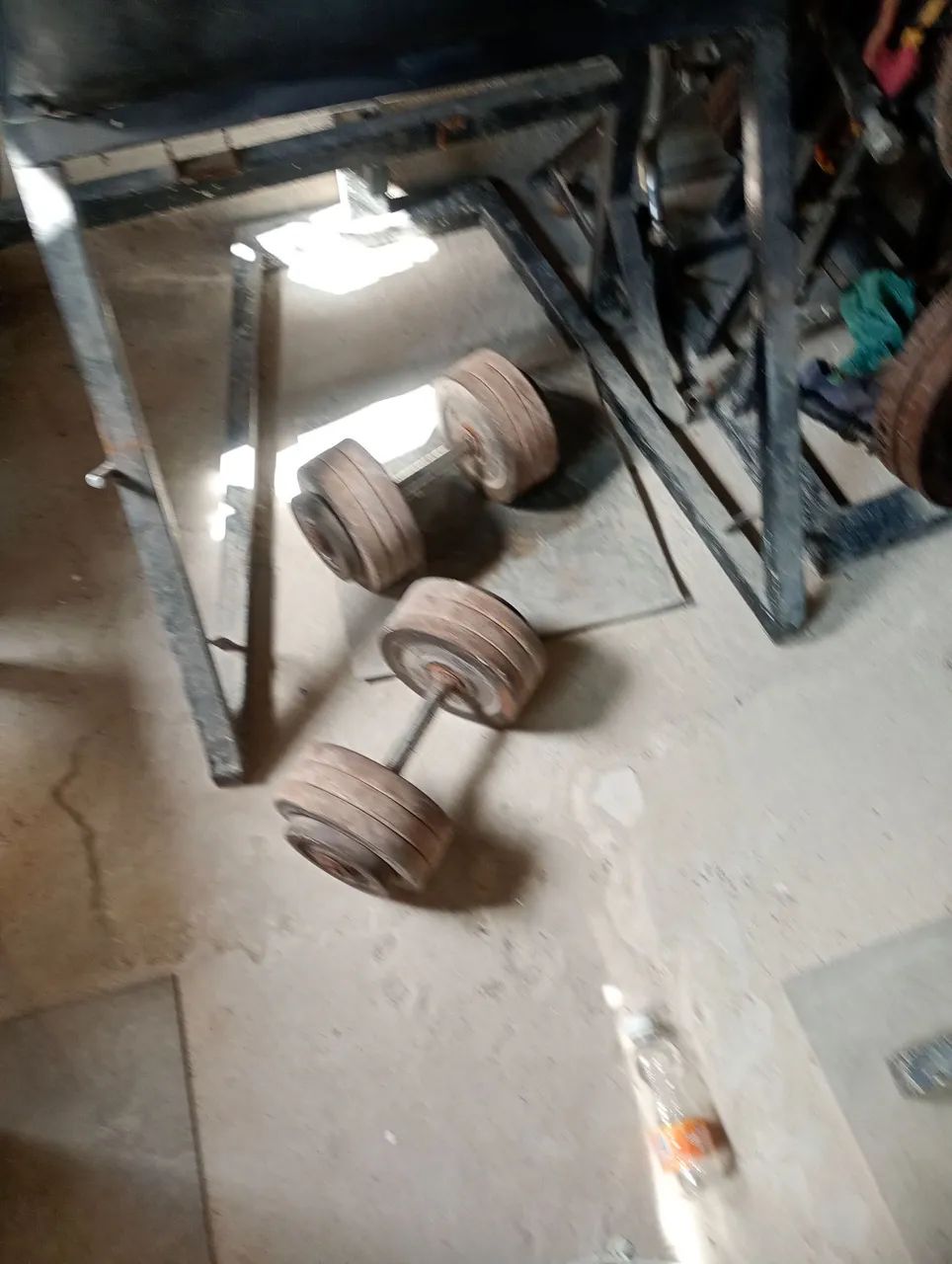 Par de halteres 36kg - Foto 2