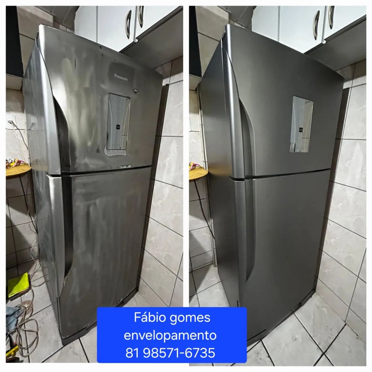 Plotagem de geladeira ( envelopamento ) - Foto 4
