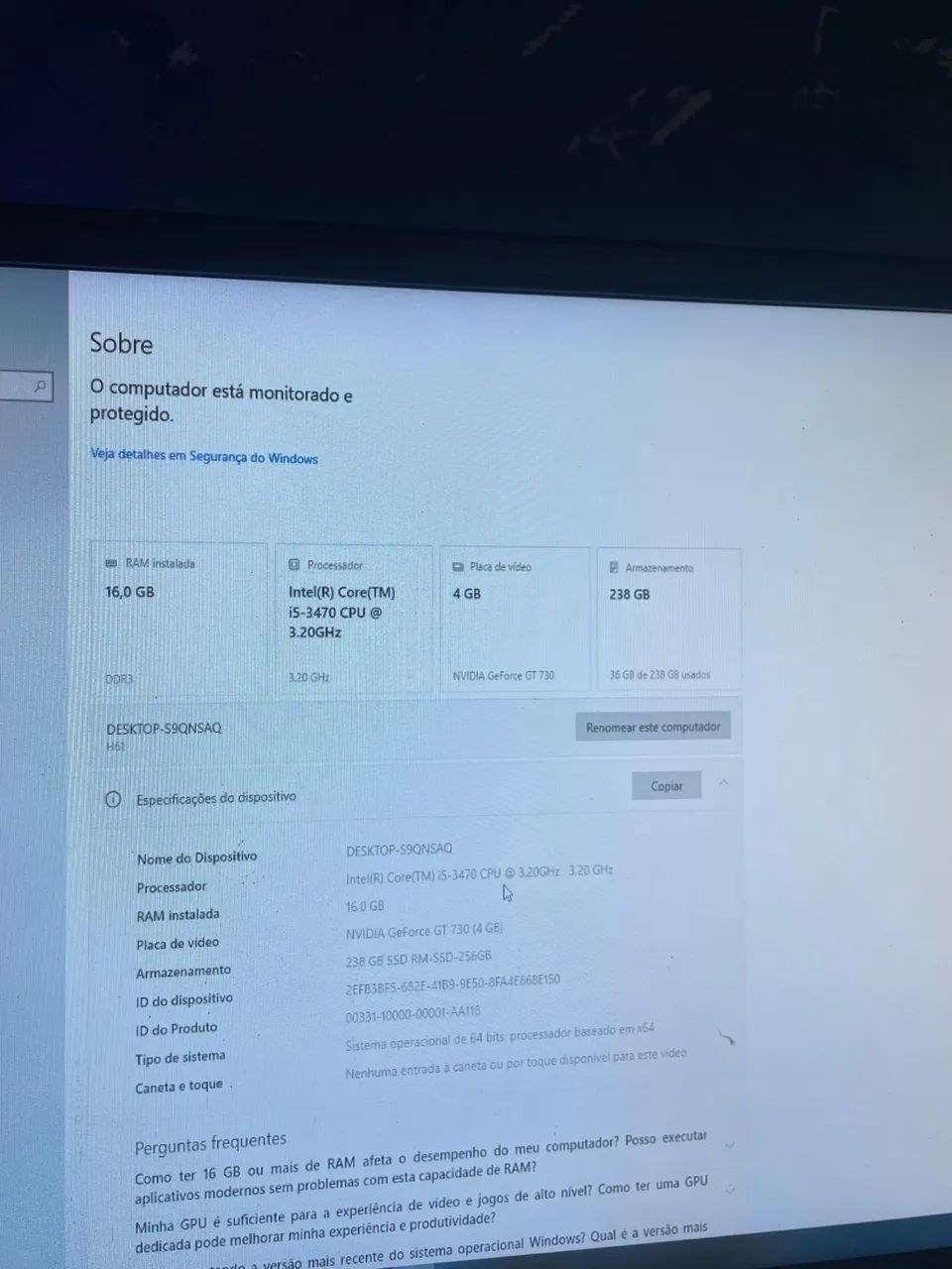 Computador game