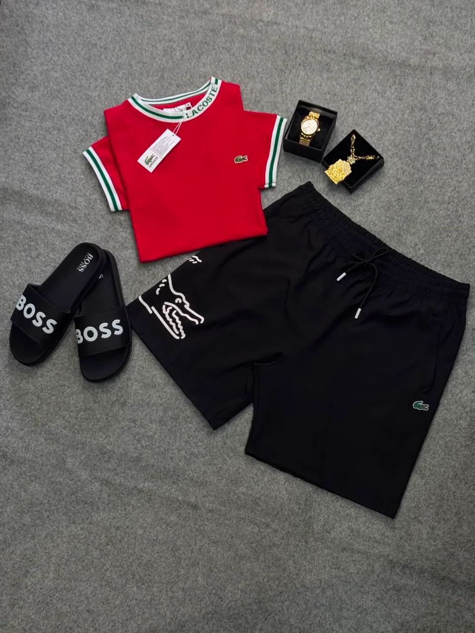CONJUNTO MALHA PERUANA M G GG <br>CAMISA + BERMUDA <br> - Foto 2