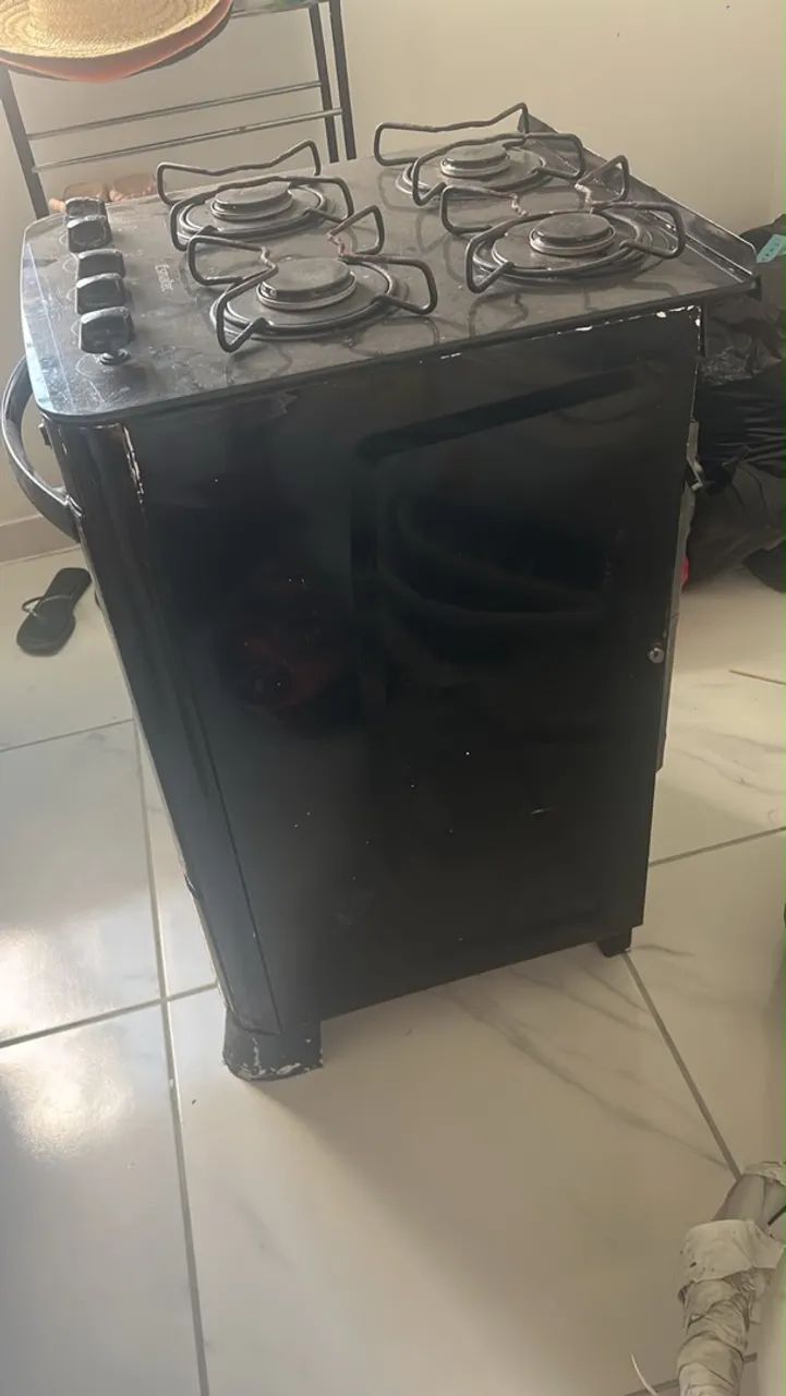 Fogão usado funcionando tudo 