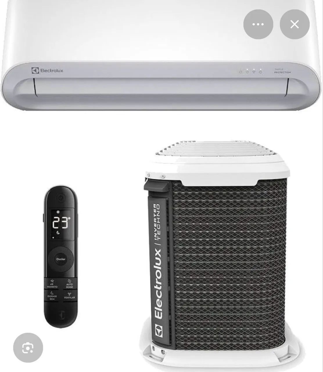 Ar condicionado eletrolux 