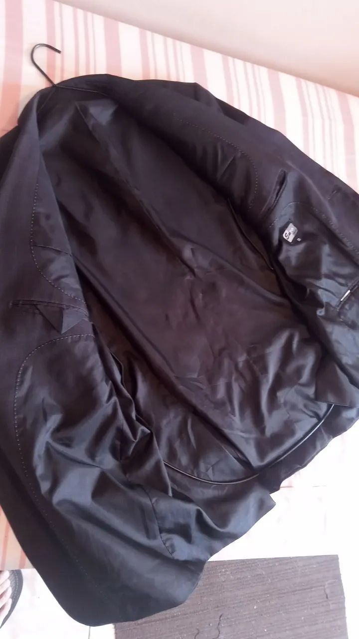 Paletó ENZO TOSCANI -50 Preto - Foto 4