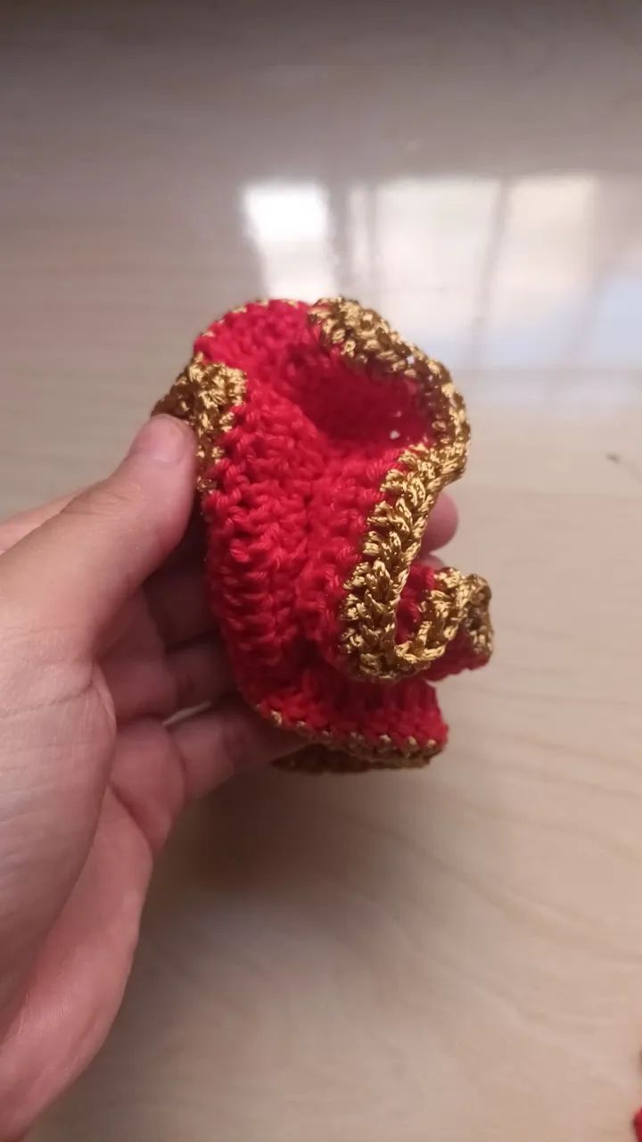 Xuxinha de Cabelo em Crochê Dupla (Sob Encomenda) - Foto 2