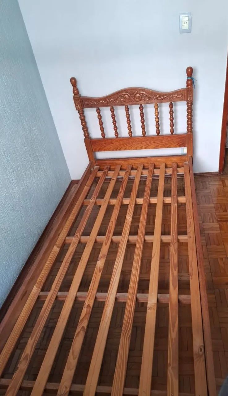 Cama solteiro com colchão - Foto 3