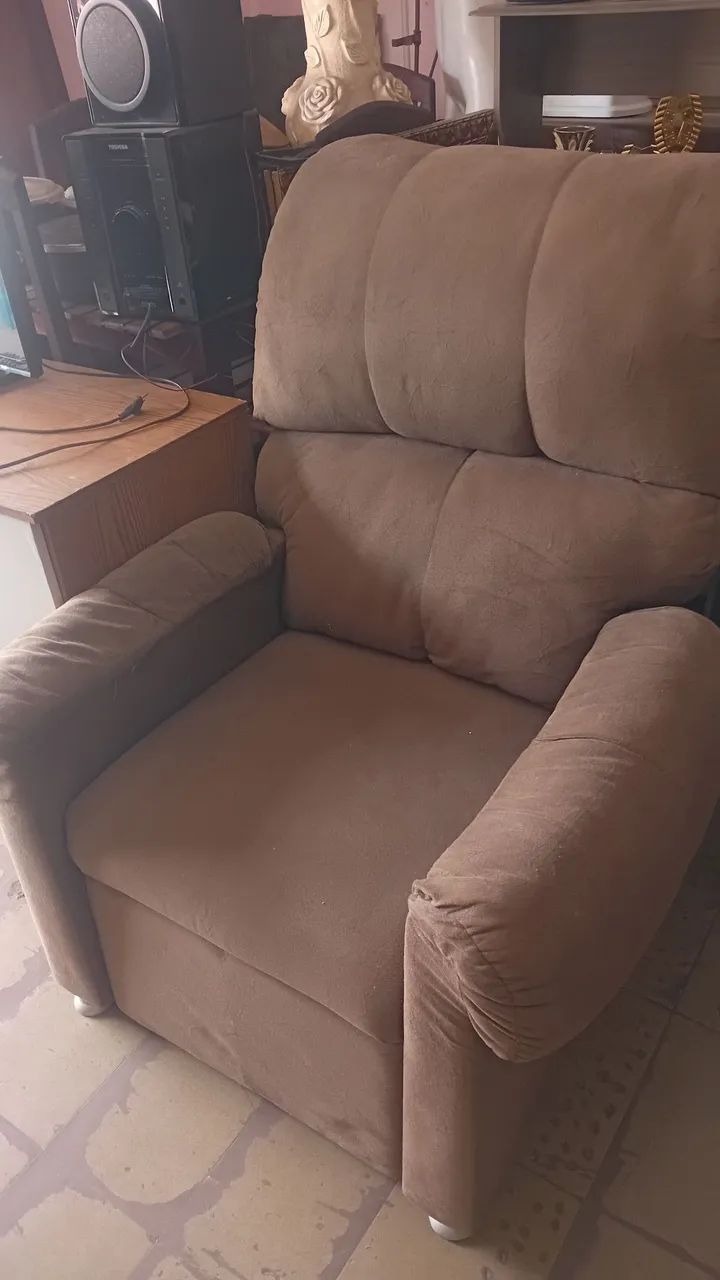 Poltrona do papai retrátil e reclinável  - Foto 4