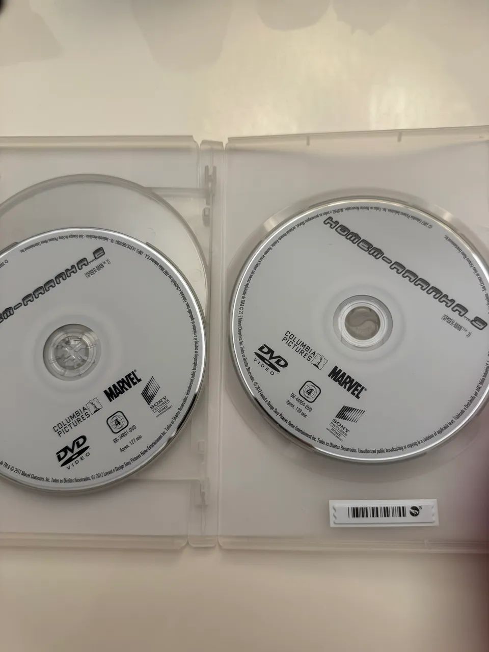  Homem-Aranha Trilogia DVD em bom estado - Foto 4