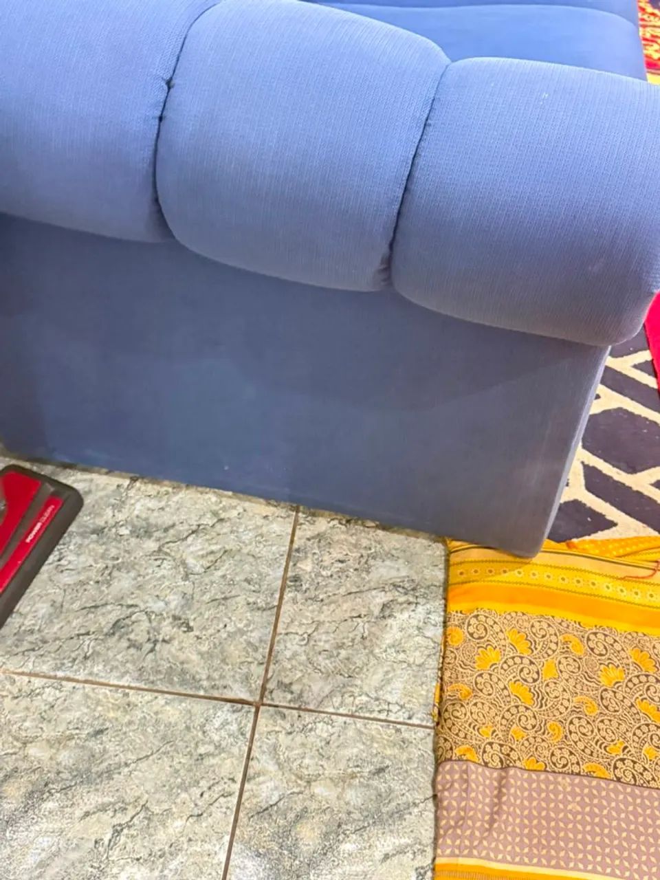 Sofa azul - Foto 4