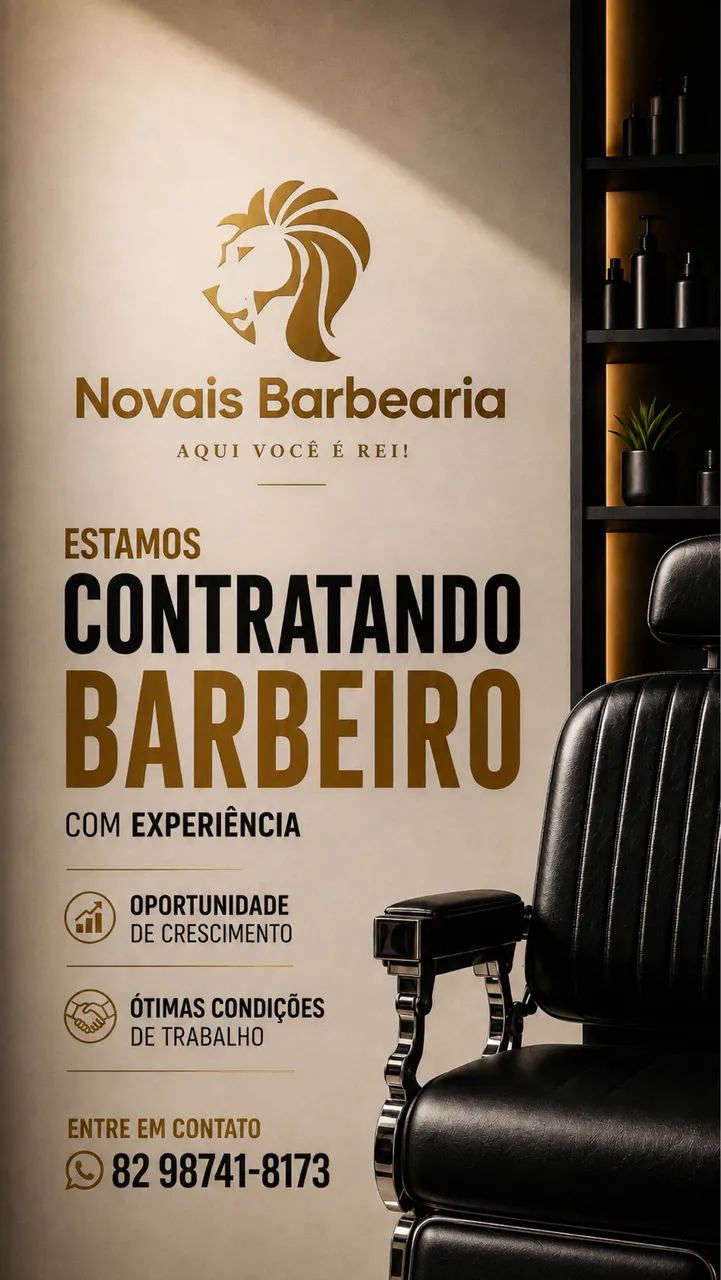 Vaga para barbeiro 