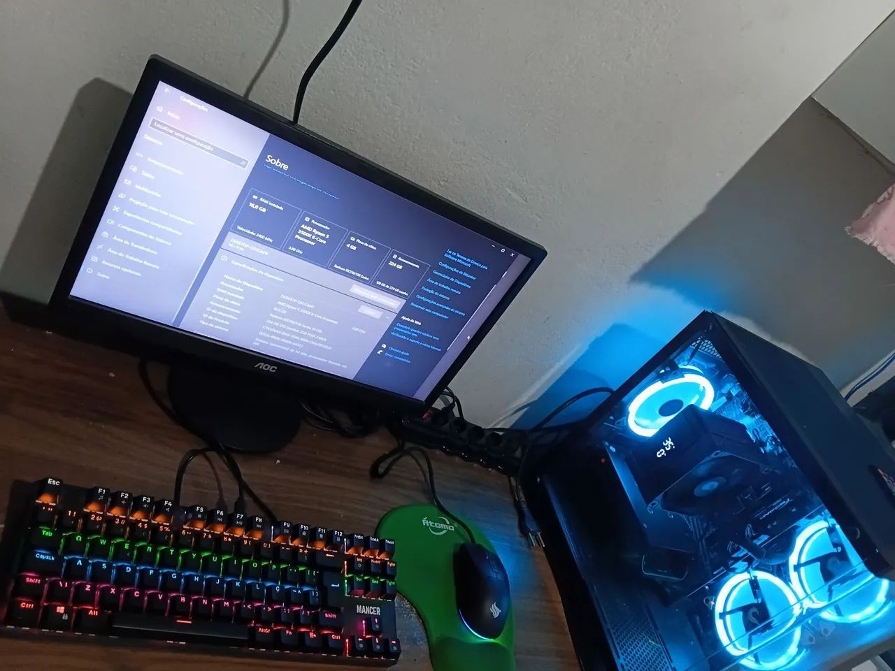 PC GAMER  VENDO OU TROCO