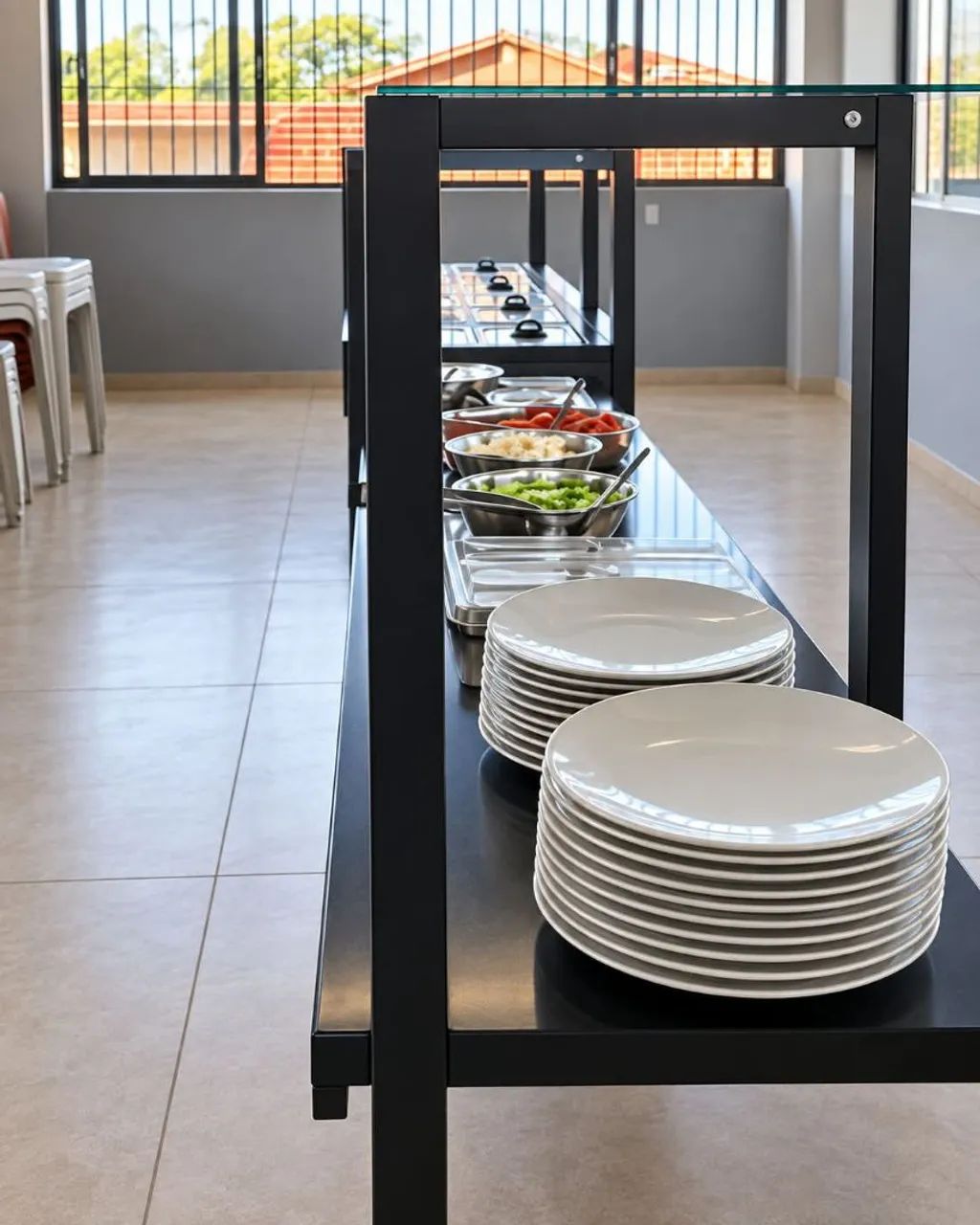 Bancada self service 