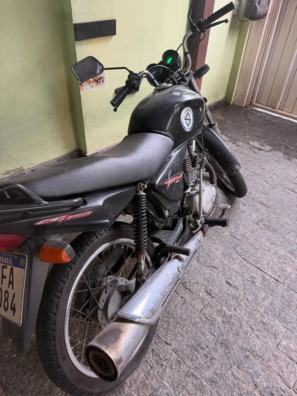 Vendo CG  150 KS ! corcel negro!  - Foto 3